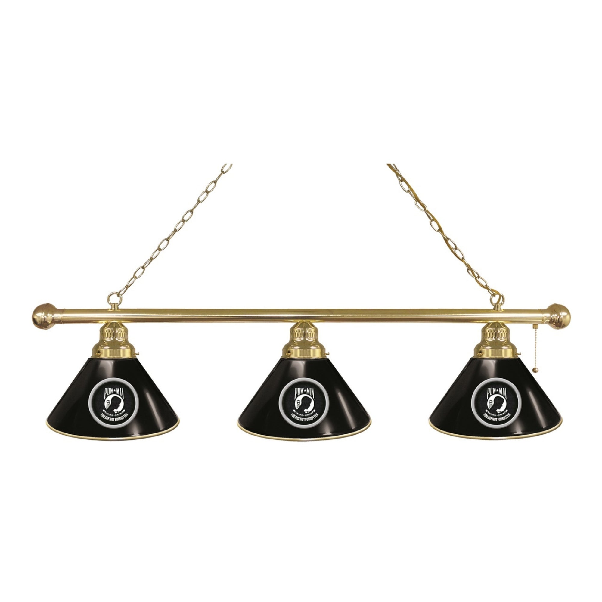 POW/MIA 3 Shade Billiard Light*