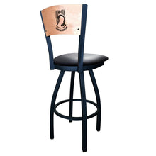 Load image into Gallery viewer, POW/MIA Swivel Stool with Laser Engraved Back*