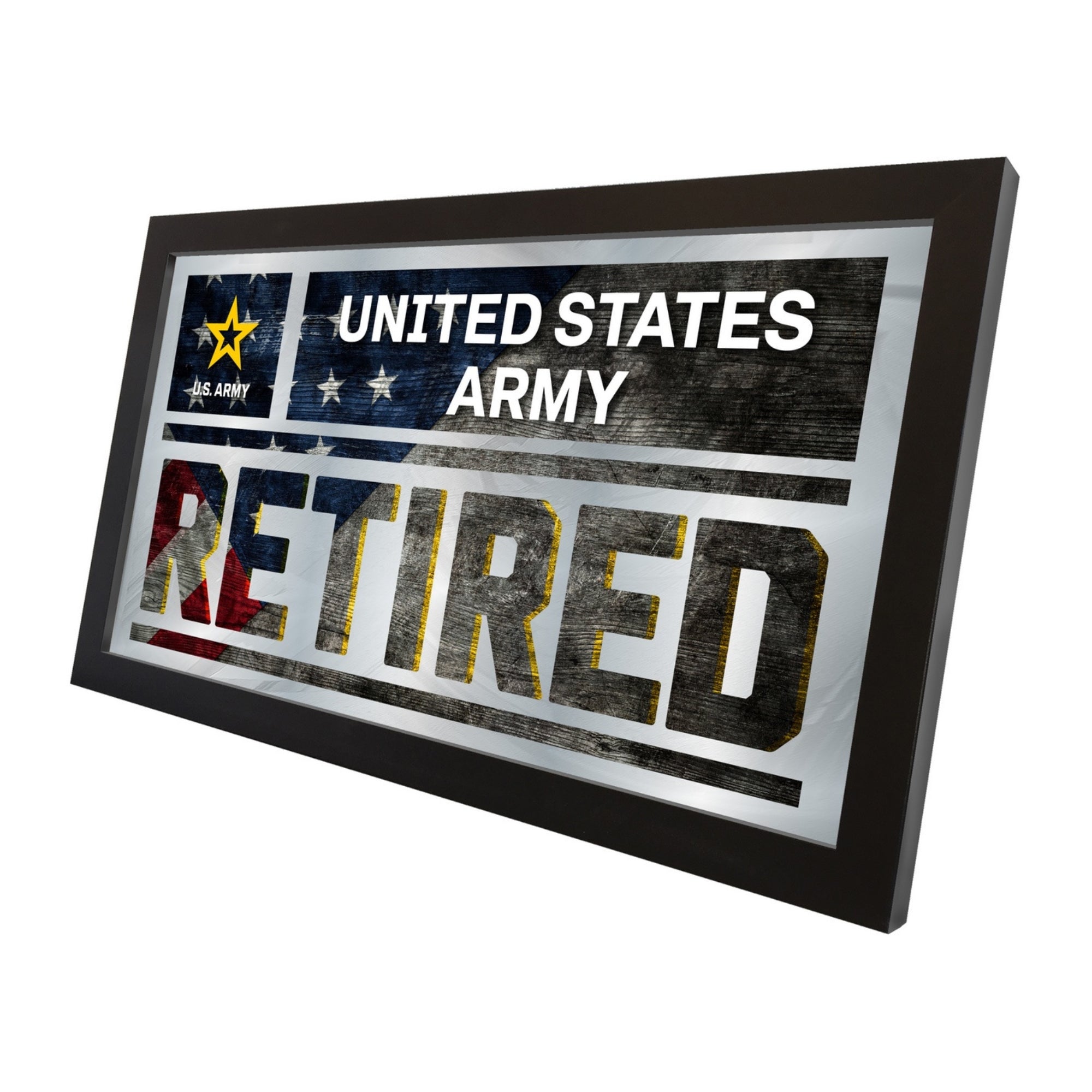 United States Army Retired Wall Mirror*