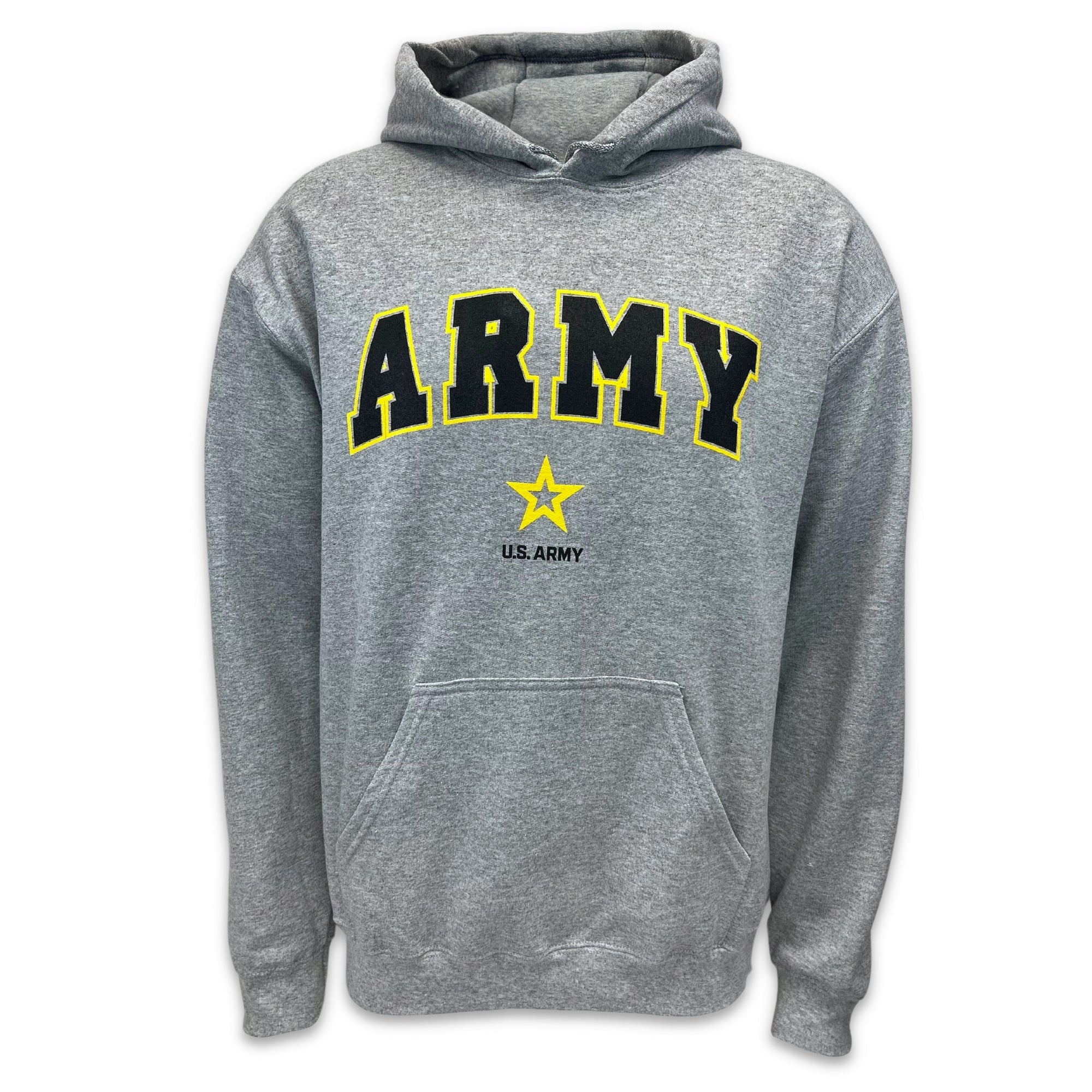 Army Arch Star Hood (Grey)