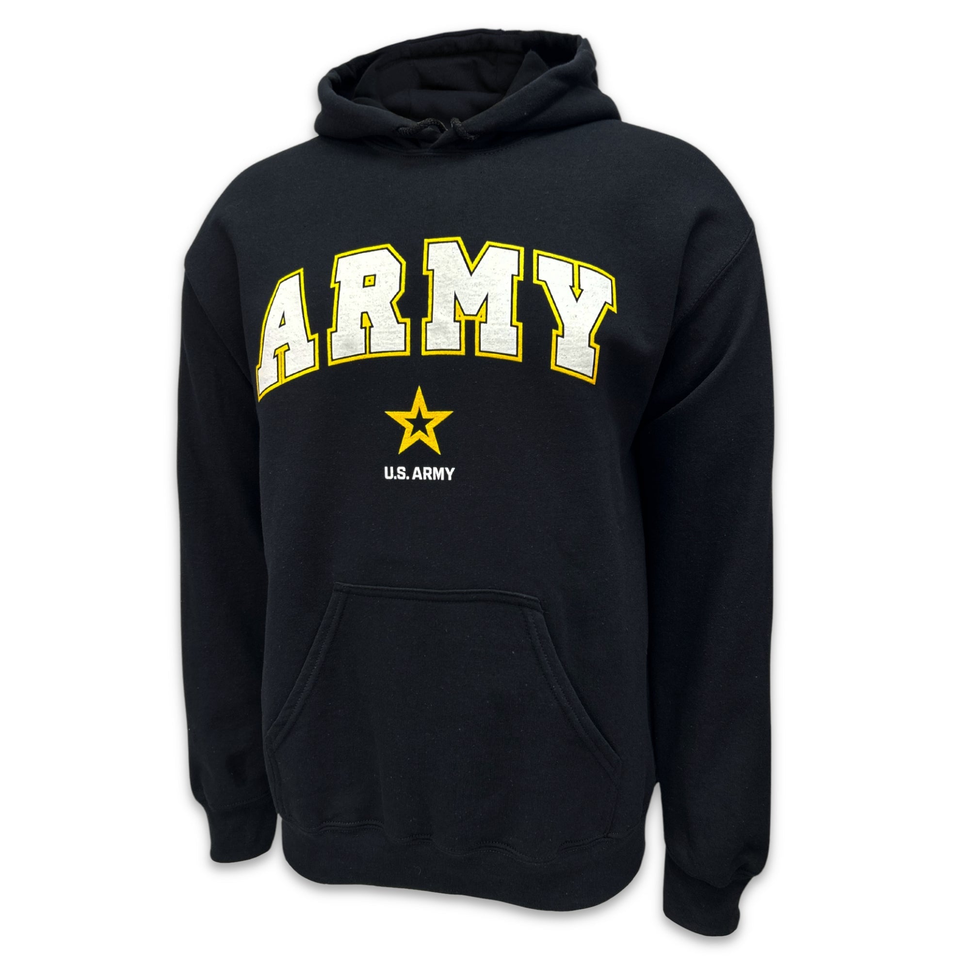 Army Arch Star Hood (Black)