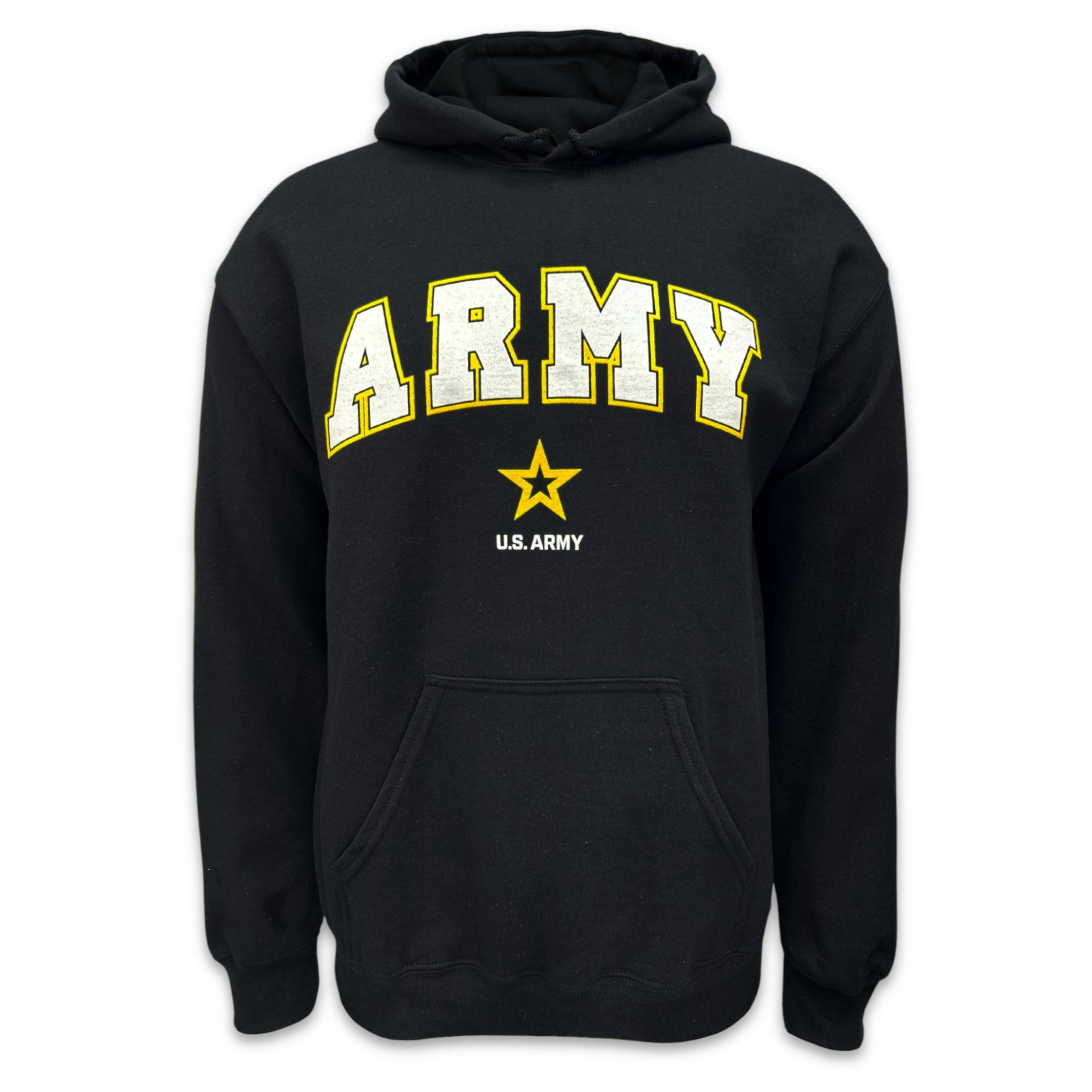 Army Arch Star Hood (Black)