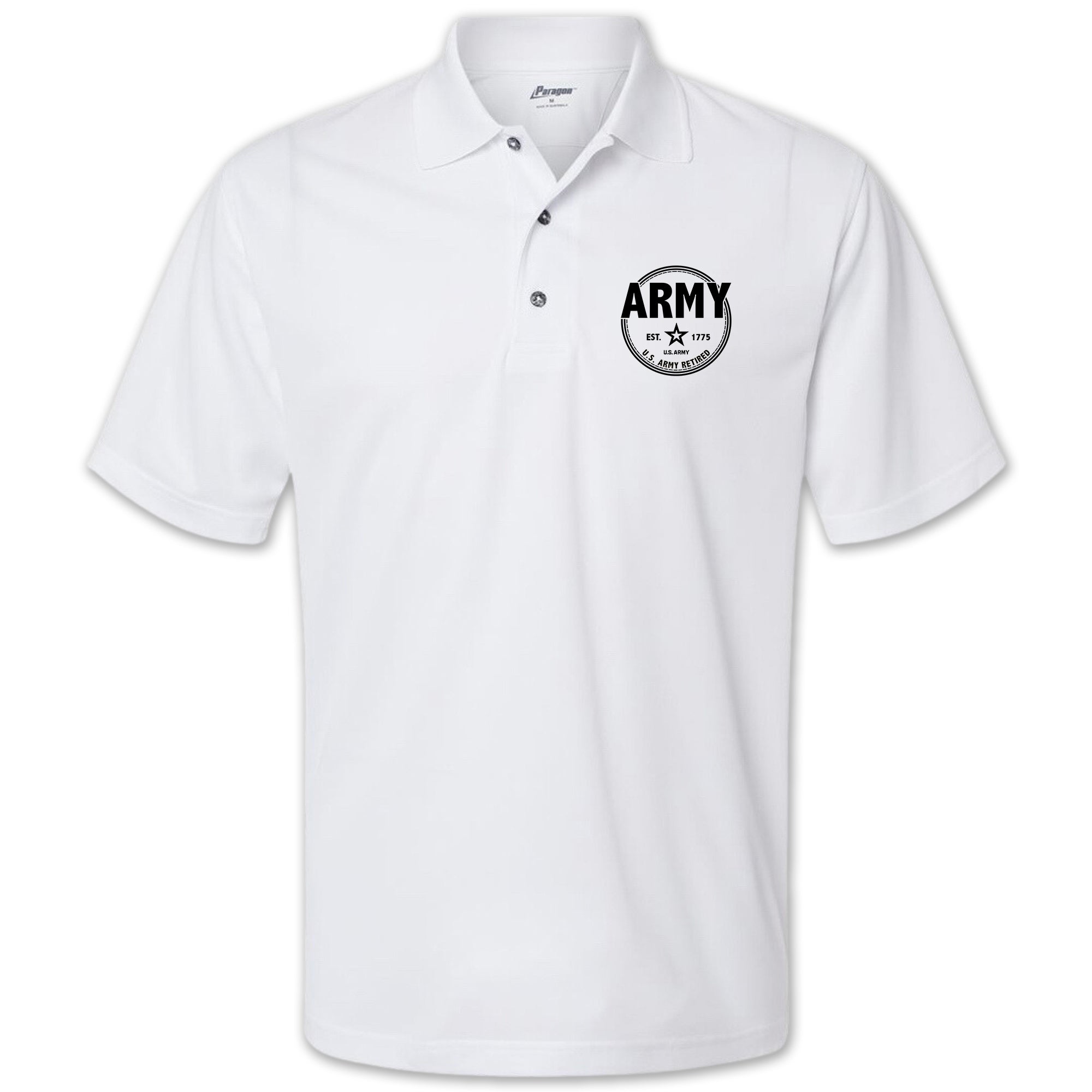 Army Retired Performance Polo