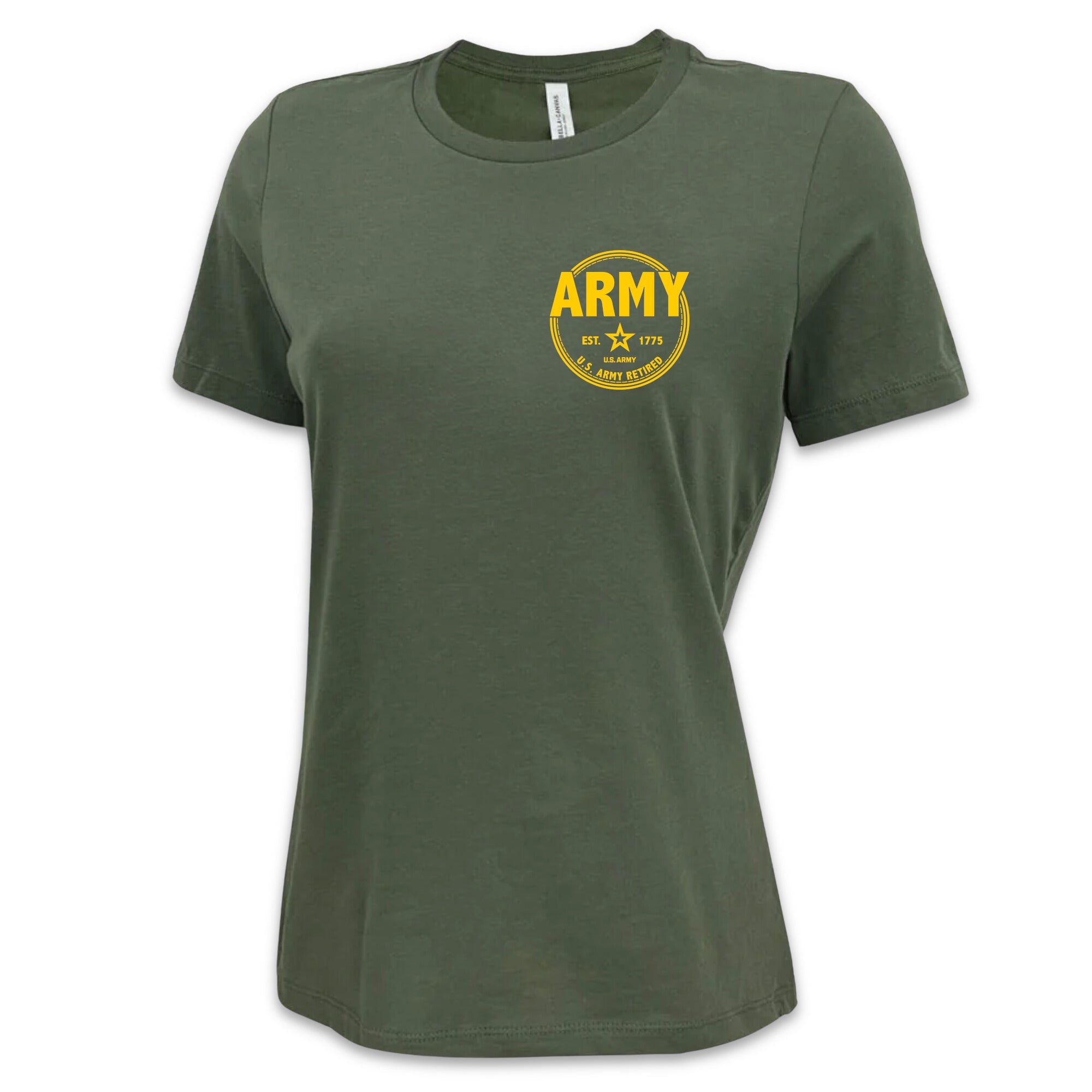 Army Retired Ladies T-Shirt