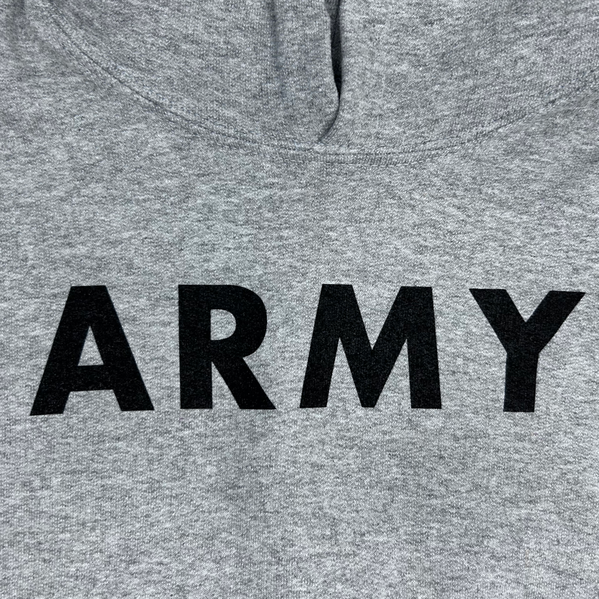 Army Youth Logo Core Hood (Grey)