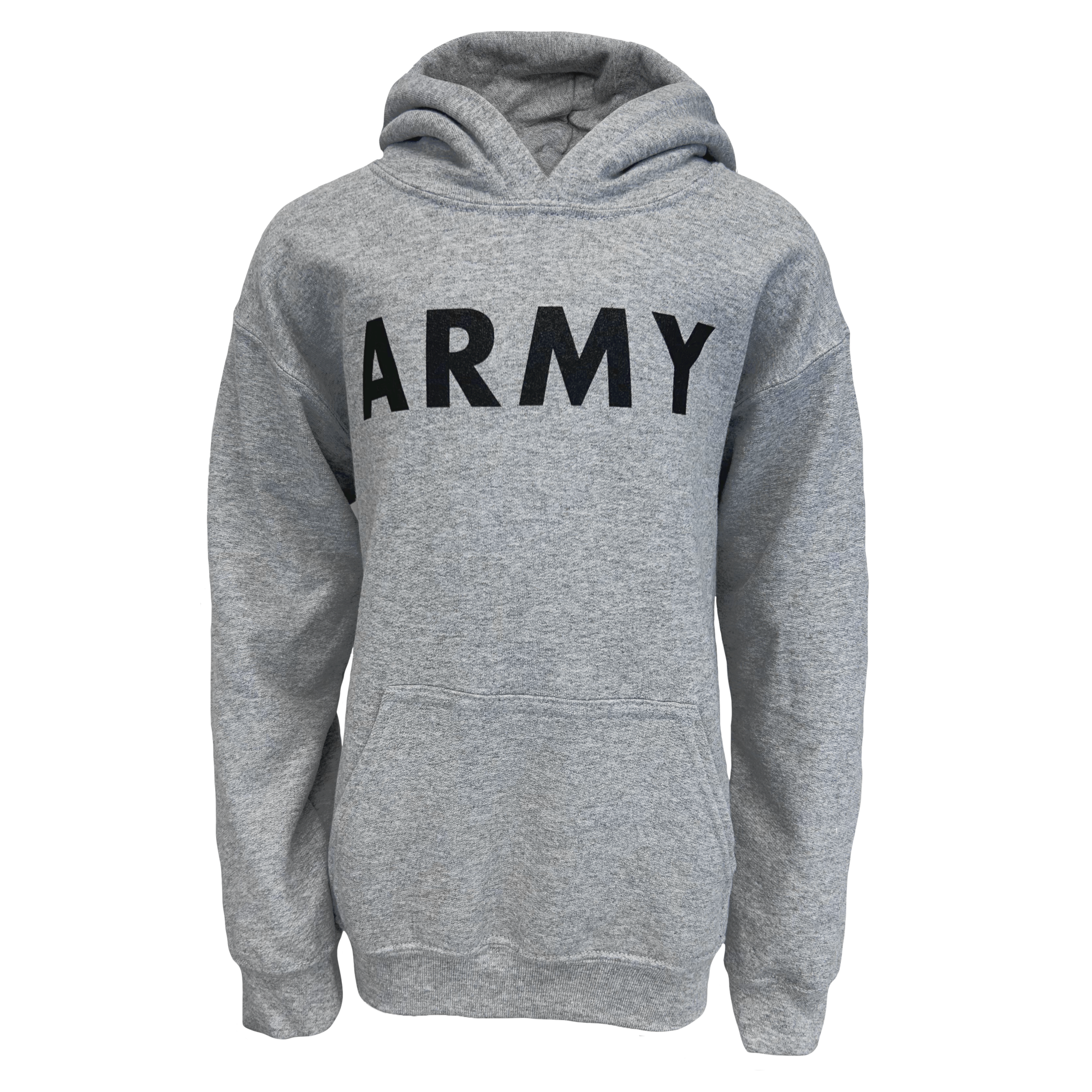 Army Youth Logo Core Hood (Grey)