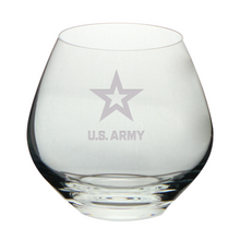 Load image into Gallery viewer, Army Star Set of Two 15oz British Gin Glasses (Clear)*