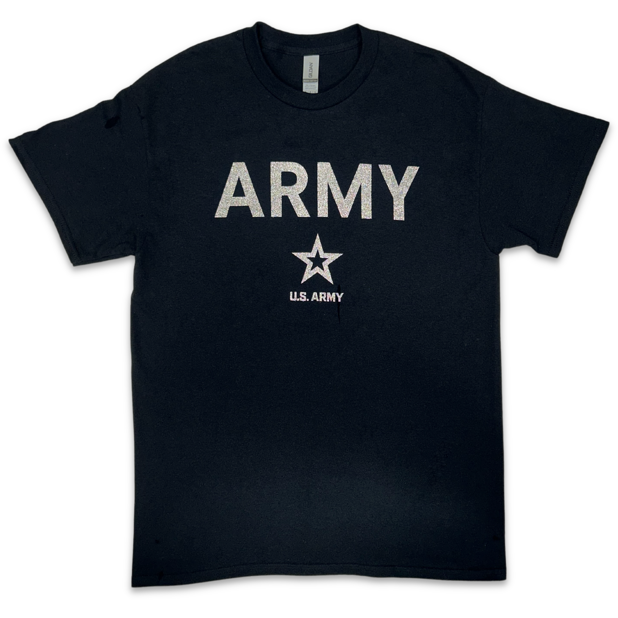 Army Reflective PT T-Shirt (Black)