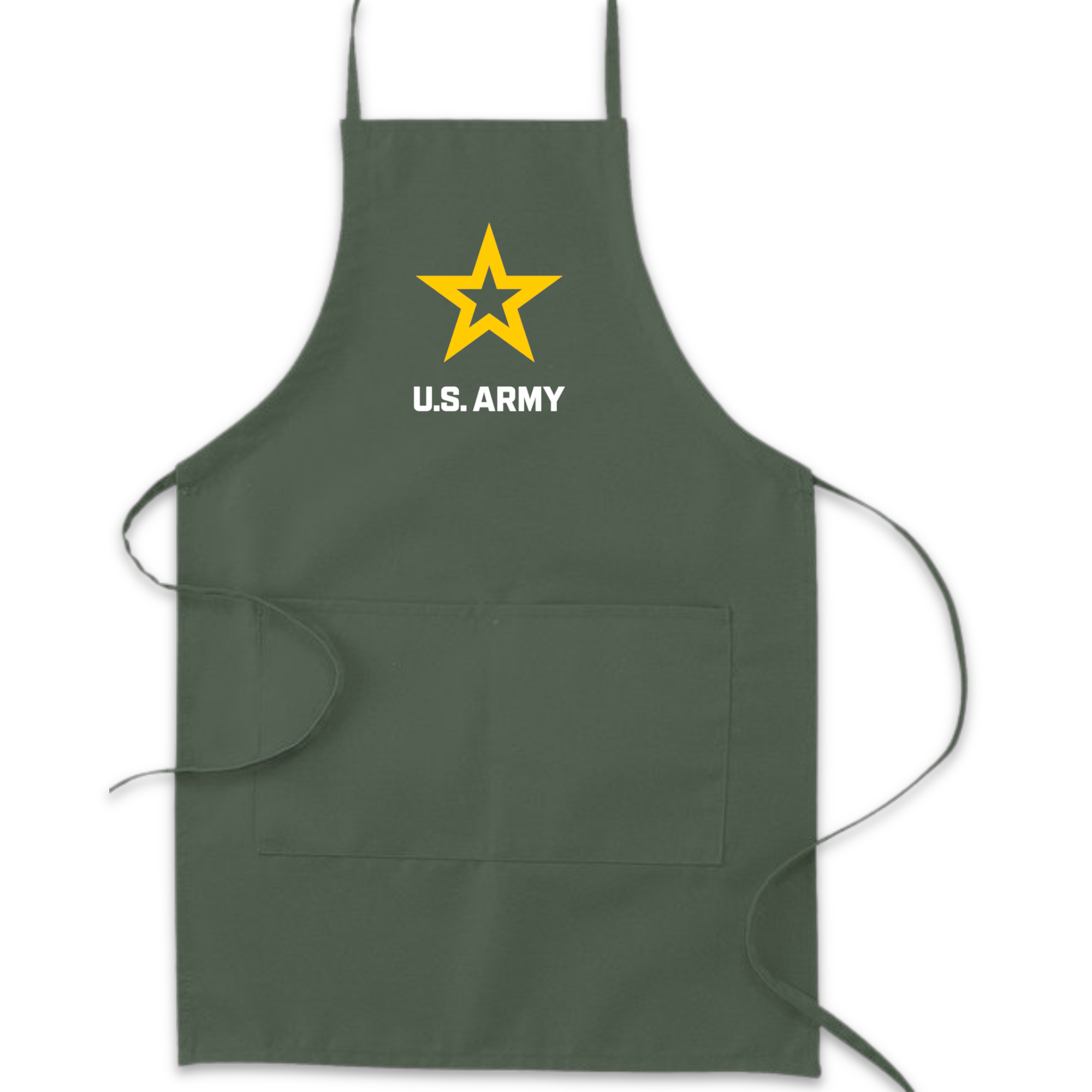 Army Two-Pocket Apron