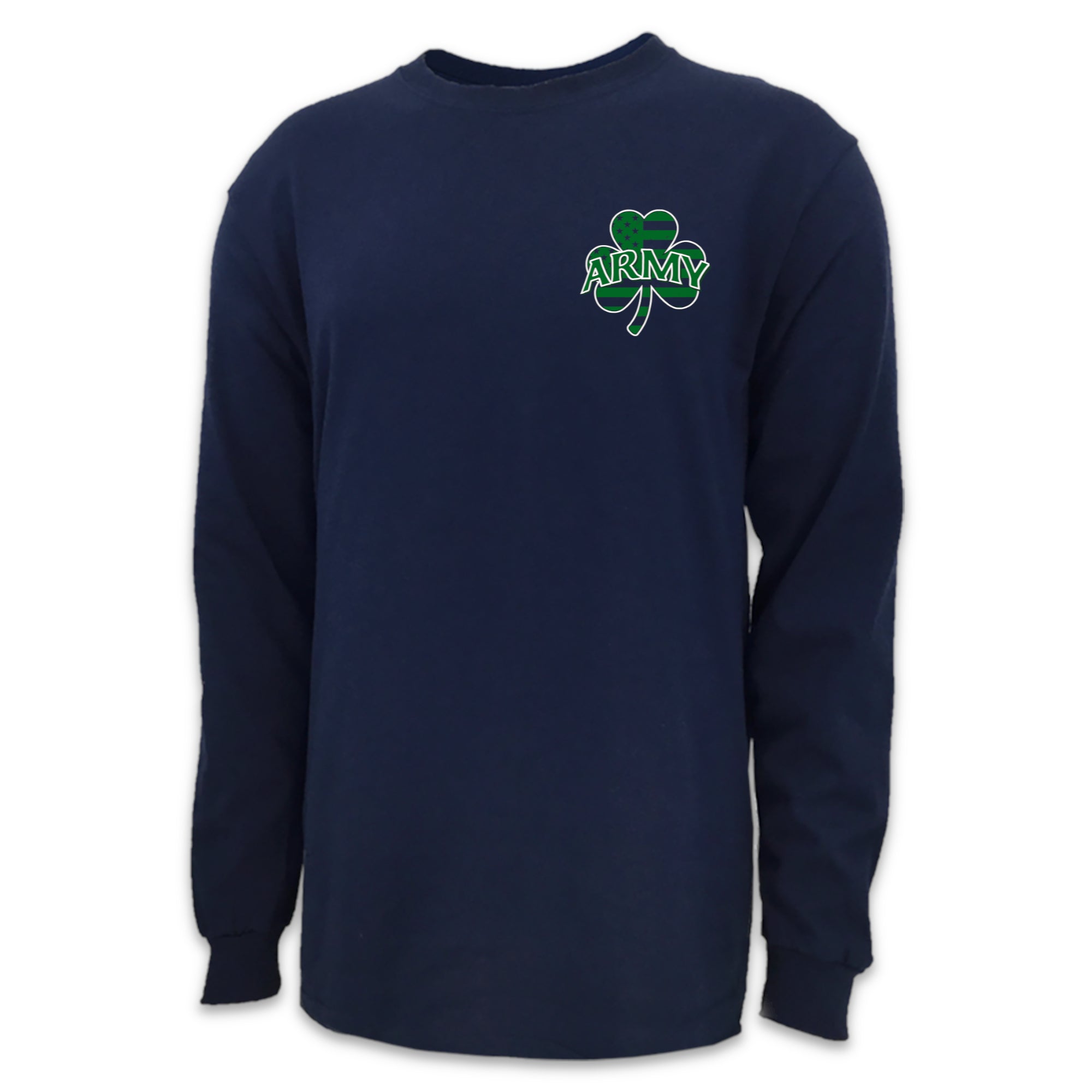 Army Shamrock Long Sleeve T-Shirt