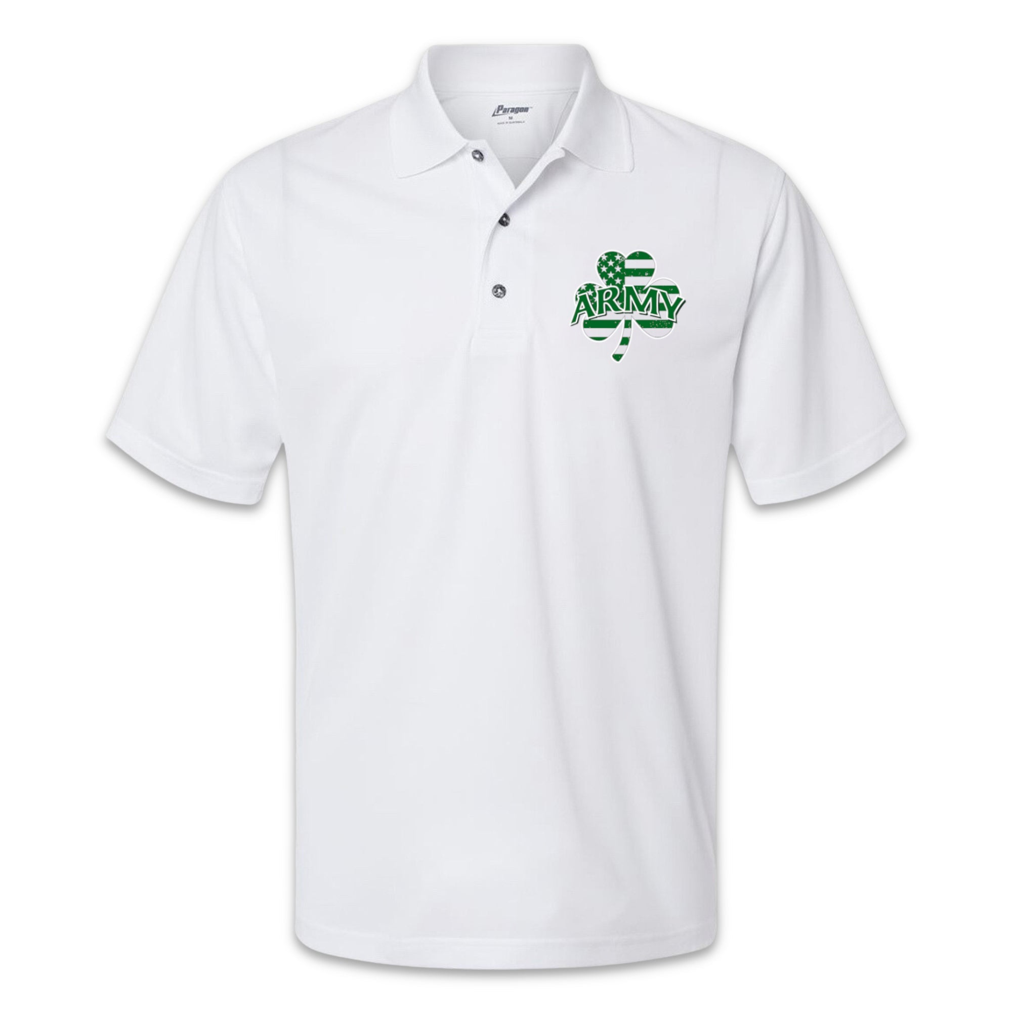 Army Shamrock Performance Polo