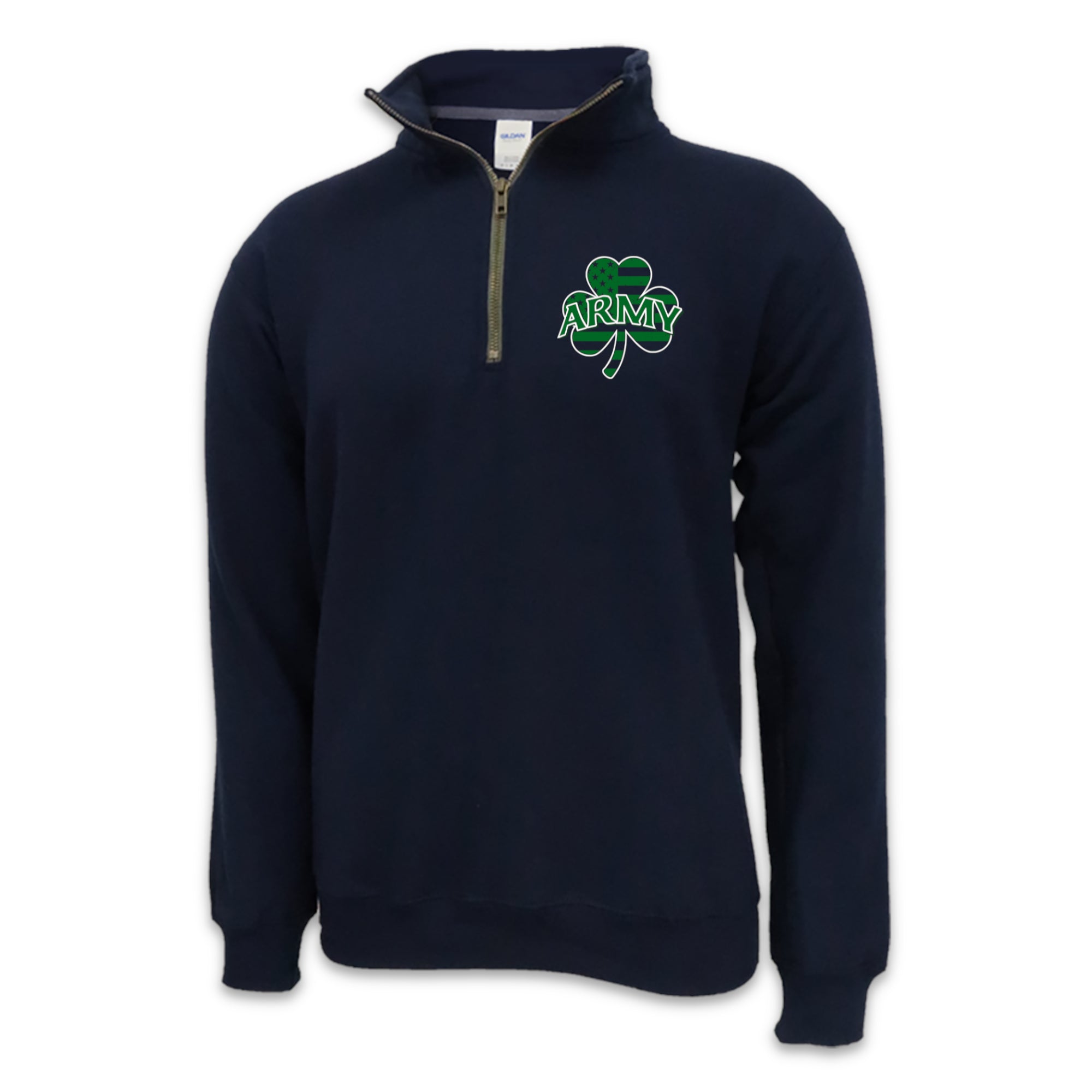 Army Shamrock Quarter Zip