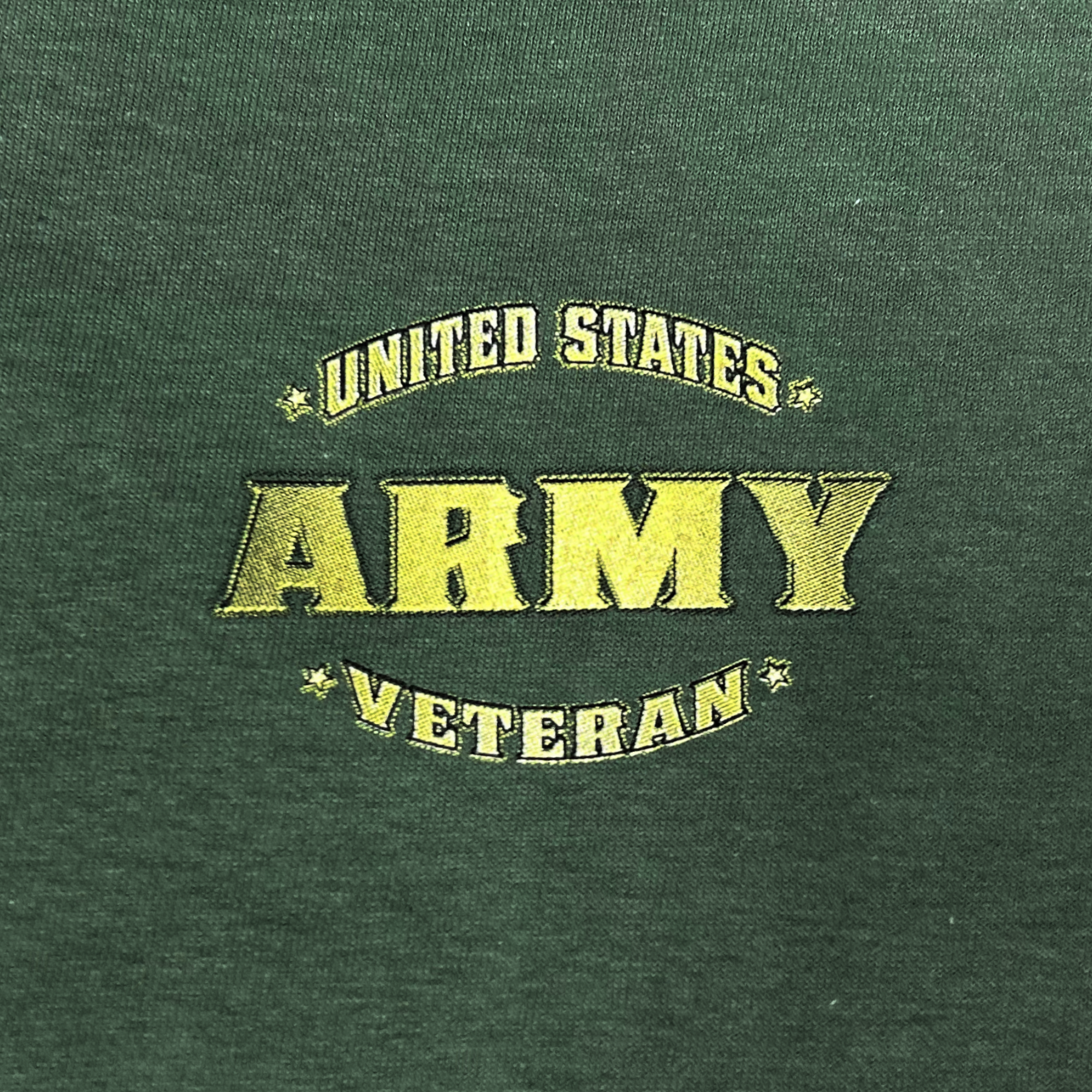 United States Army Veteran Perched Eagle T-Shirt (OD Green)