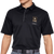 Army Star Dad Under Armour Tech Polo (Black)