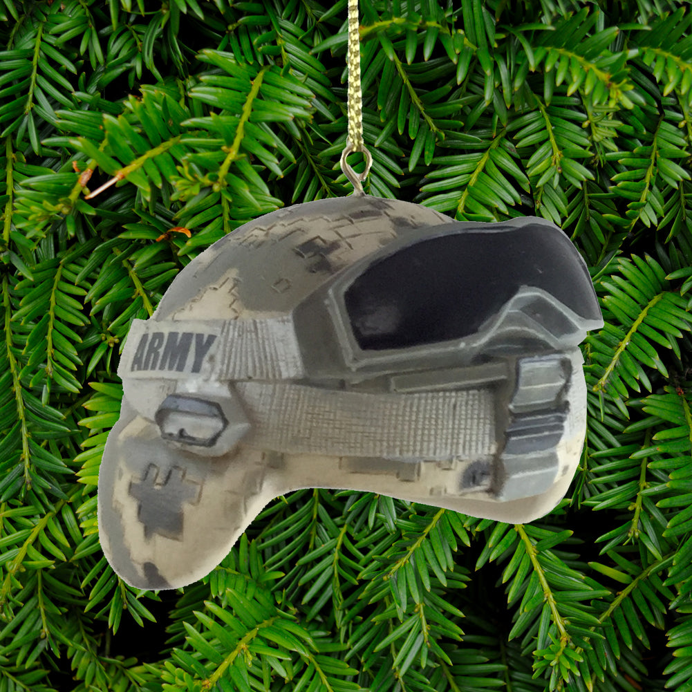 Army Combat Helmet Ornament