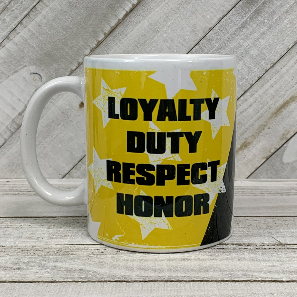 Army Distressed Ceramic Mug