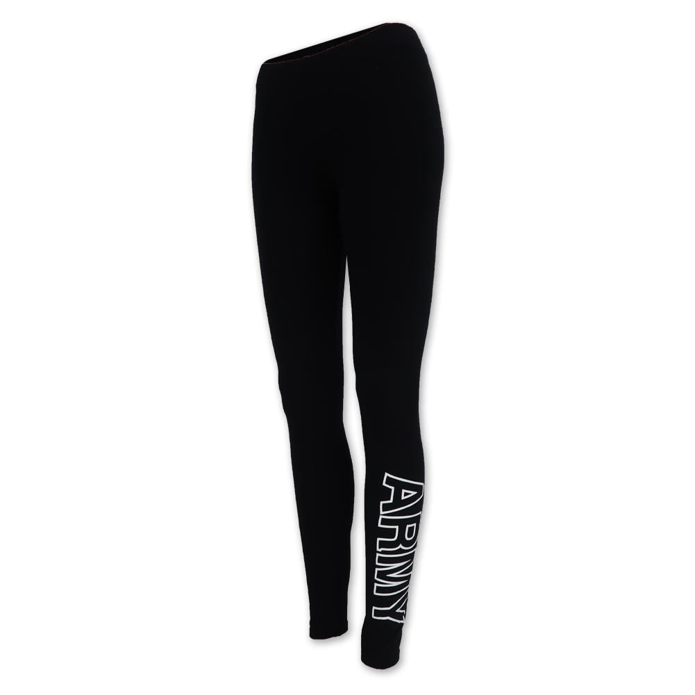 ARMY LADIES LOVE 'EM LONGER LEGGINGS (BLACK) 2