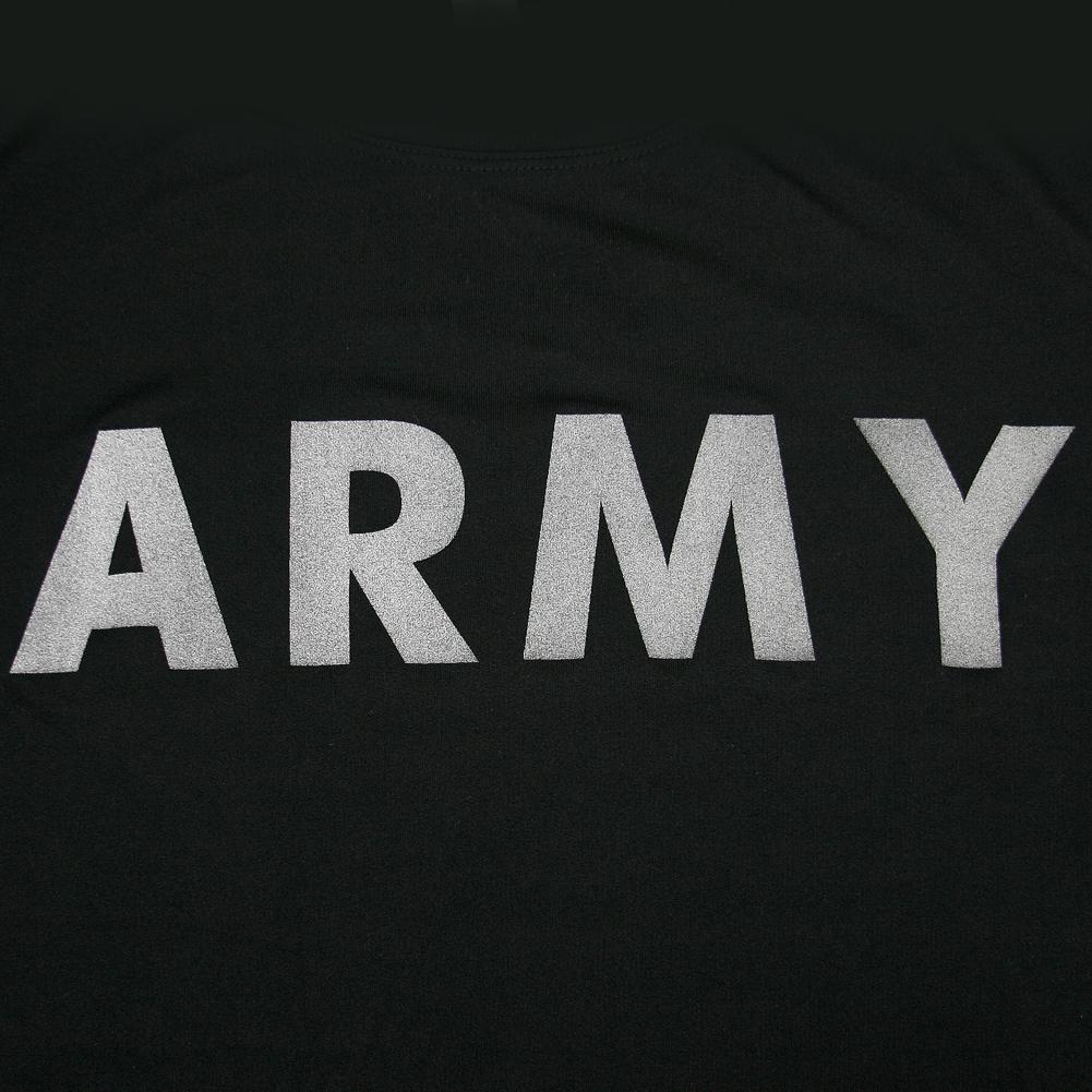 ARMY LONG SLEEVE PERFORMANCE T (BLACK) 1