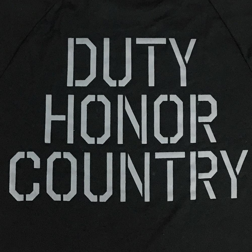 ARMY UNDER ARMOUR DUTY HONOR COUNTRY TECH T-SHIRT (BLACK)