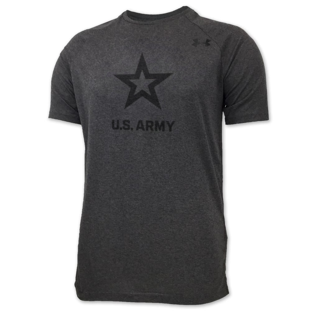 Army Under Armour Duty Honor Country Tech T-Shirt (Charcoal)