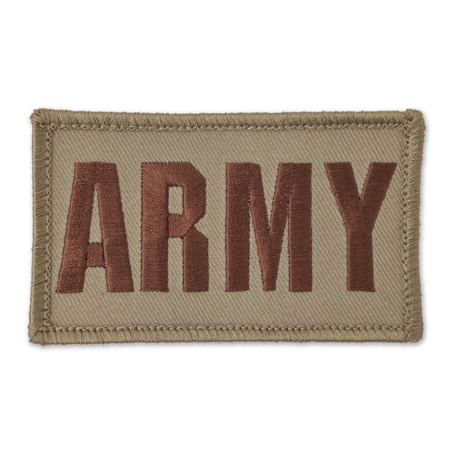 Army Velcro Patch (Khaki)