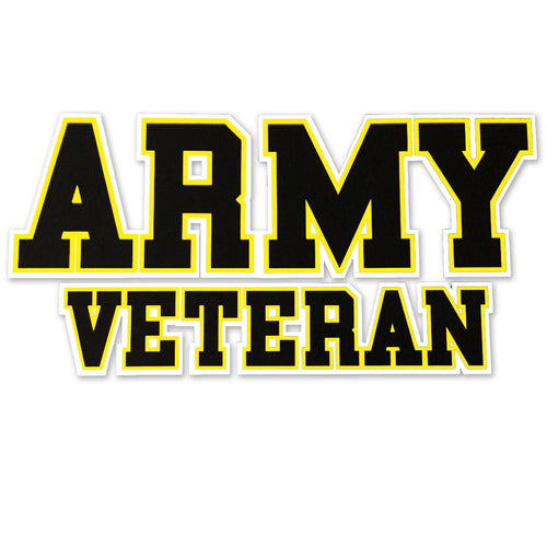 Army Veteran Decal