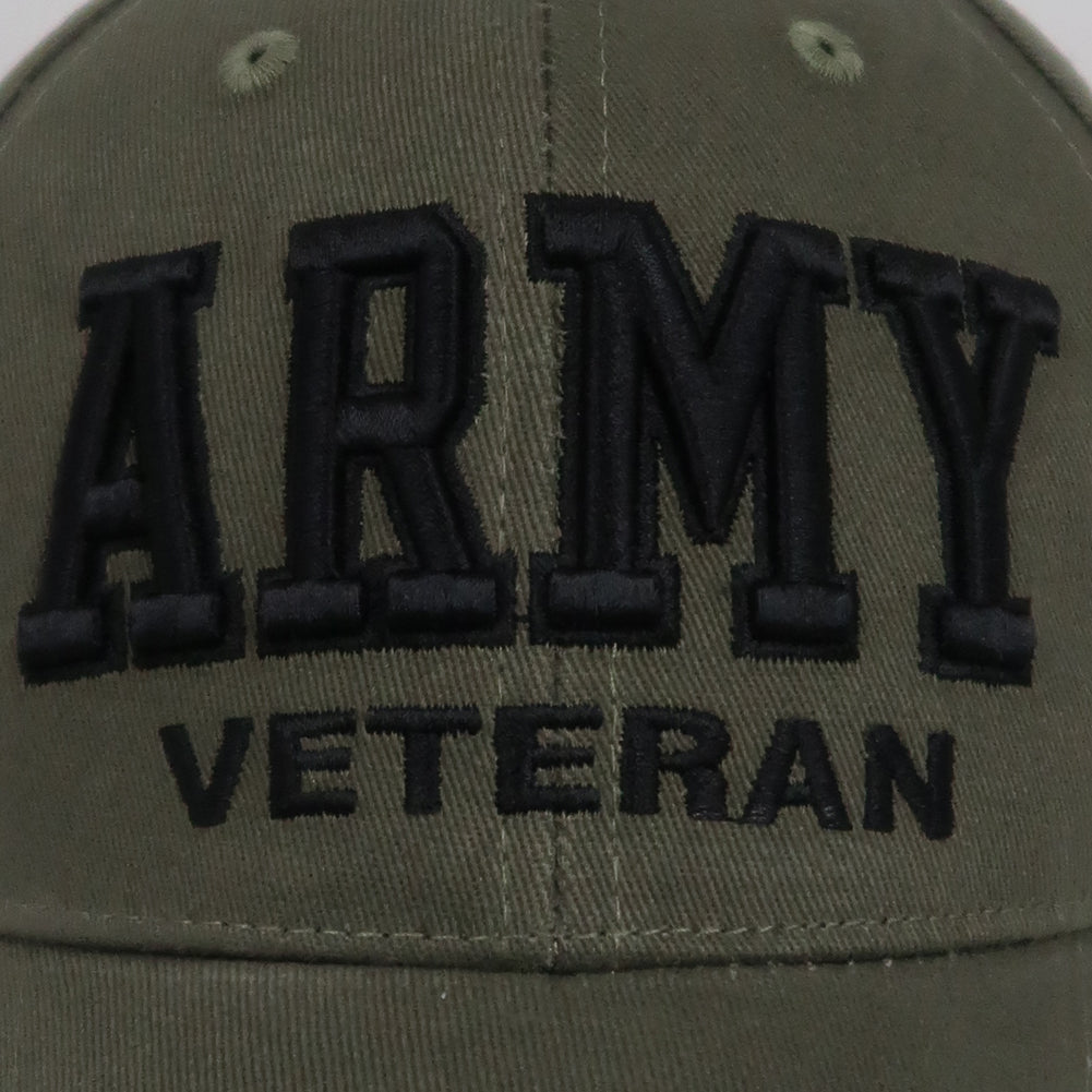 Army Veteran Low Profile Hat (OD Green)