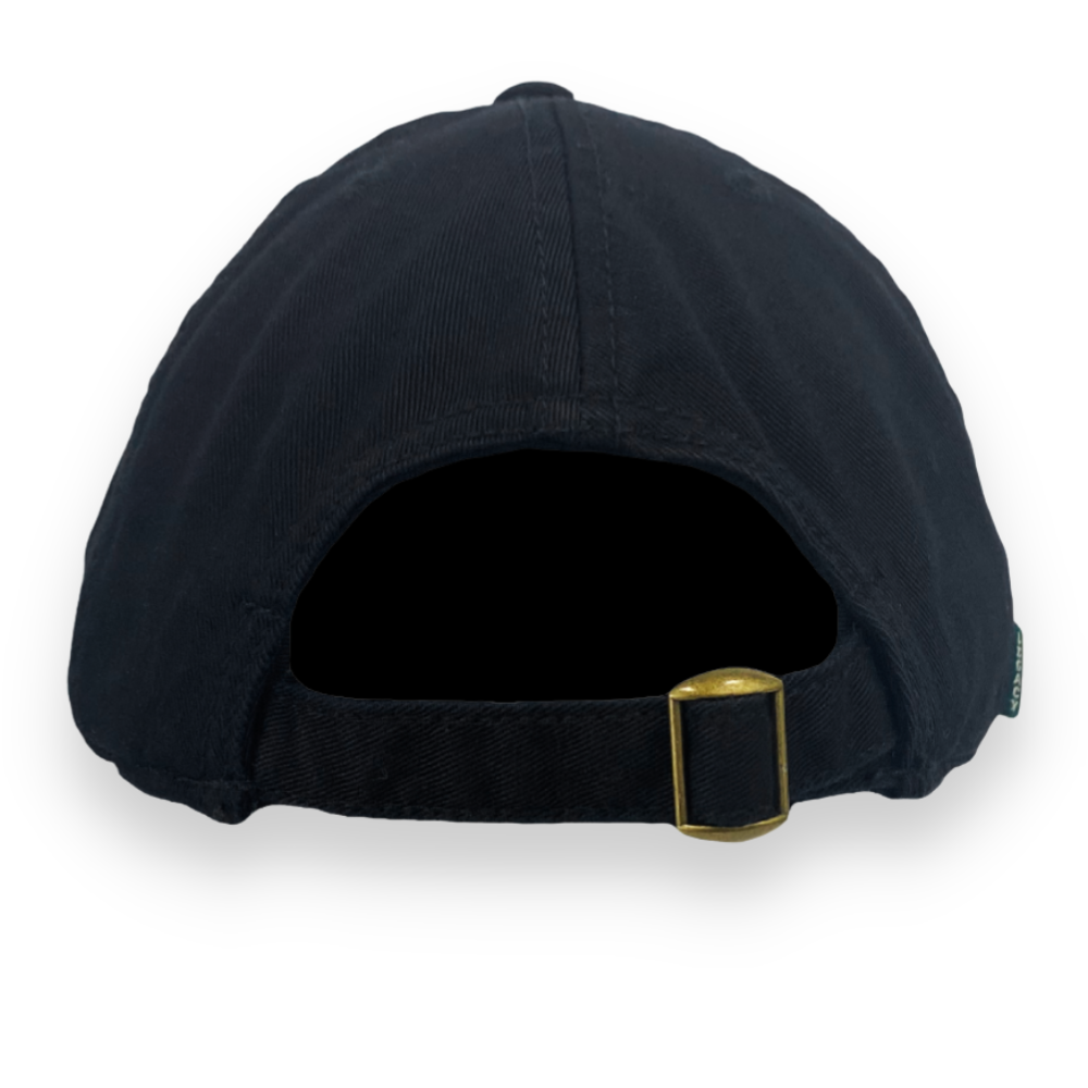 Army Mom Relaxed Twill Hat (Black/Gold)